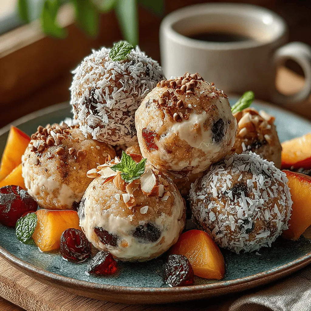 No-Bake Peach Energy Bites Recipe