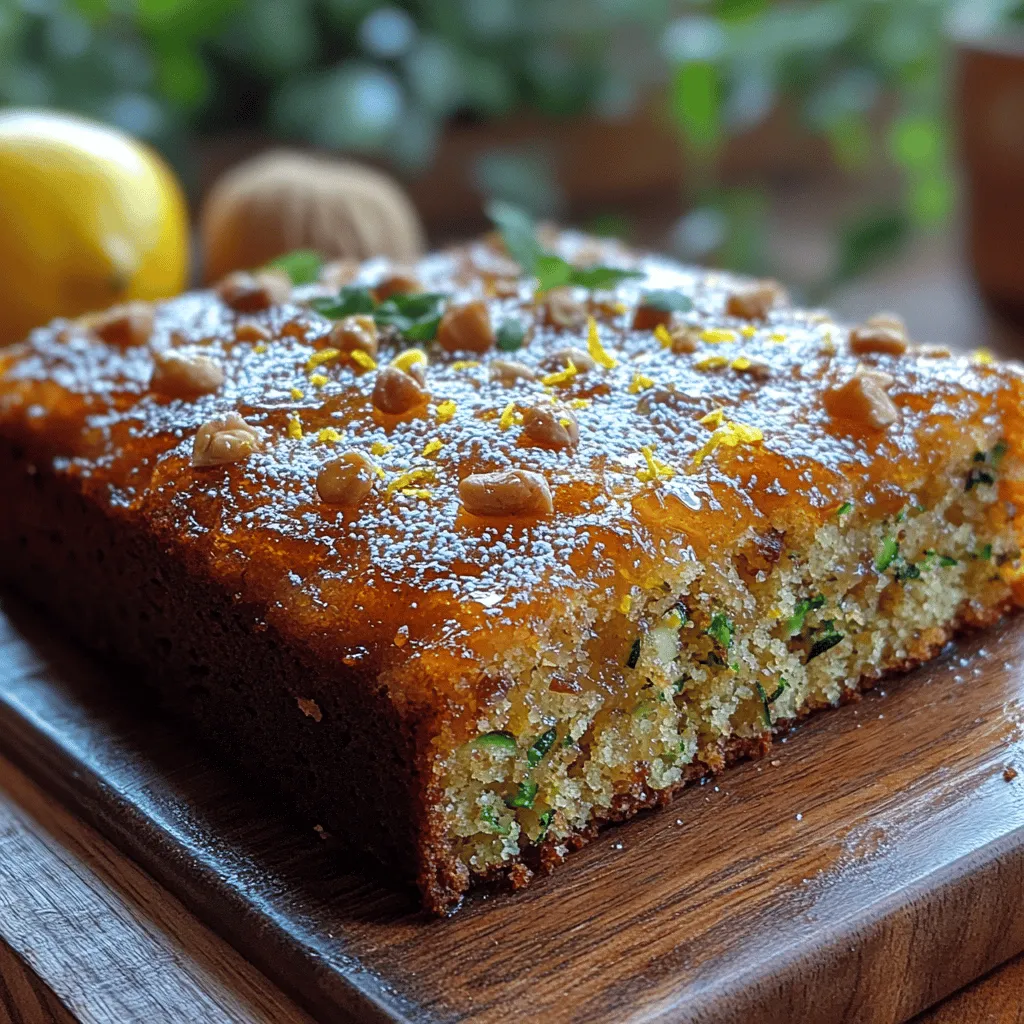 When you think of zucchini, desserts may not be the first thing that comes to mind. However, this versatile vegetable has found its way into the world of sweet treats, transforming the way we perceive baked goods. The Zesty Honey Lemon Zucchini Cake is a prime example of this innovative approach, combining the subtle earthiness of zucchini with bright, citrusy notes and a hint of sweetness from honey. This cake offers a unique flavor profile that is both zesty and wholesome, making it a delightful addition to any dessert table or a satisfying snack for a mid-day pick-me-up.