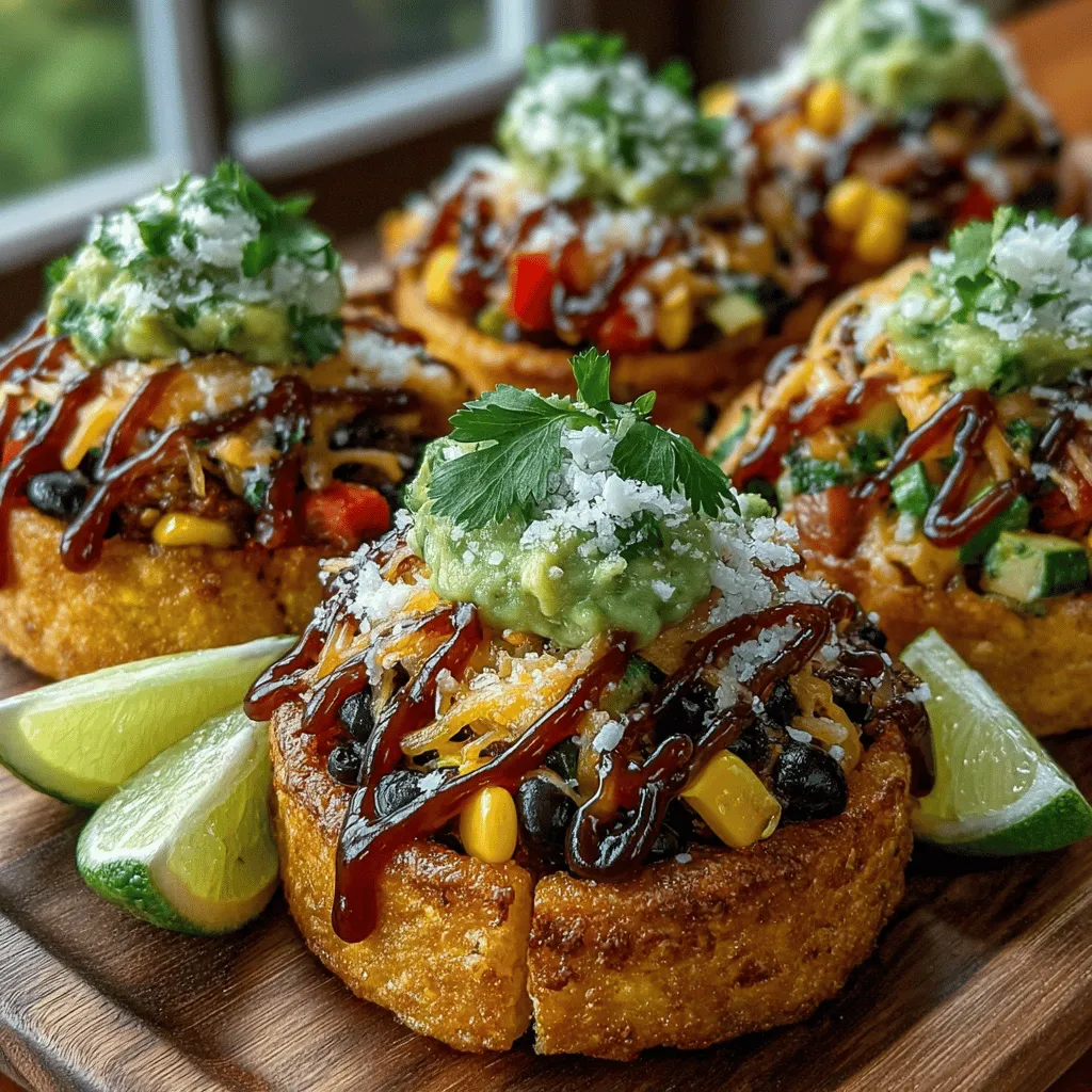 If you’re searching for a delicious, wholesome appetizer that packs a flavor punch, look no further than Mini BBQ Veggie Tostada Bites. These bite-sized treats are not only visually appealing but also satisfy a range of dietary preferences, making them an ideal option for gatherings, parties, or even a casual snack at home. The combination of crisp tostada shells topped with a medley of roasted vegetables and zesty BBQ sauce creates an irresistible bite that everyone will love.