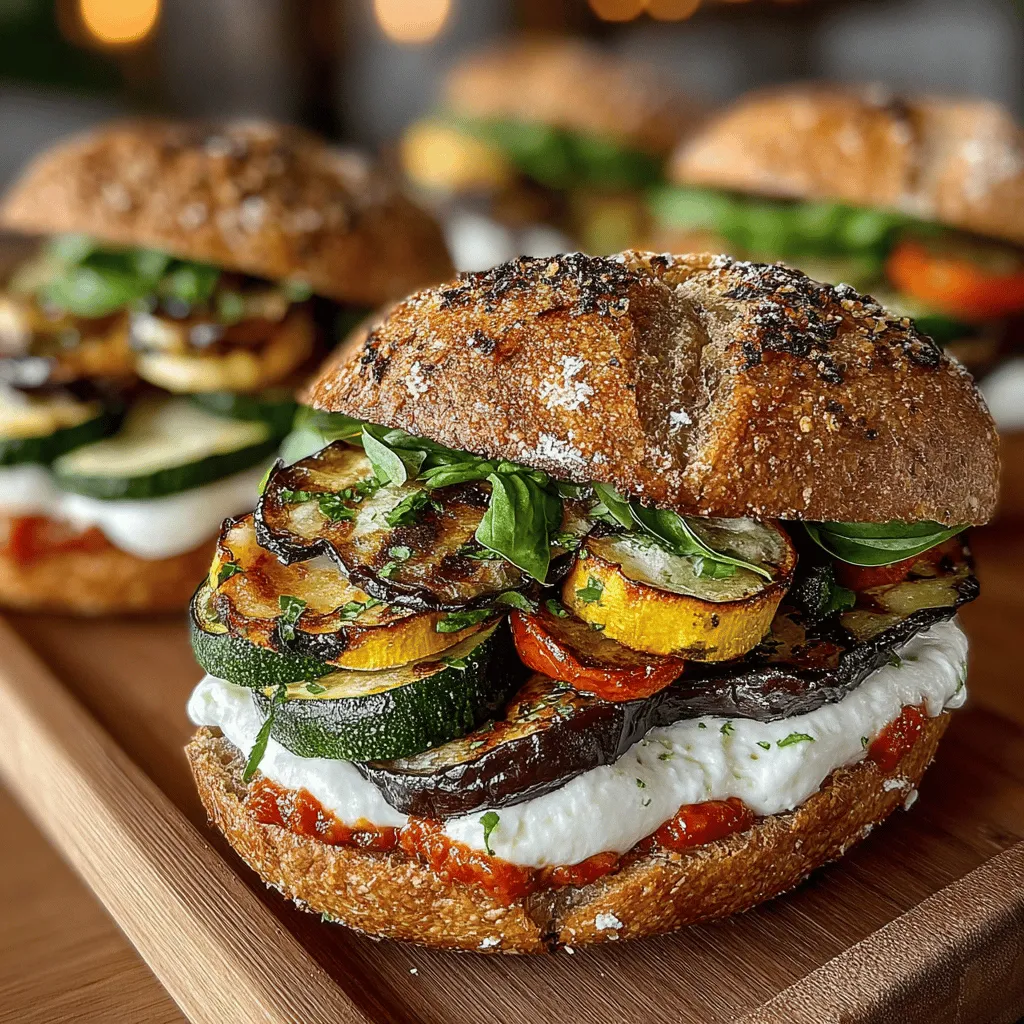 In recent years, the culinary landscape has seen a remarkable shift towards vegetarian and plant-based diets. As more people recognize the importance of incorporating fresh vegetables into their daily meals, vegetarian recipes have surged in popularity. One delightful option that stands out in this trend is the Cheesy Eggplant Zucchini Sandwich. This dish not only caters to the growing demand for meatless meals but also brings together a medley of flavors and textures that are sure to please both vegetarians and carnivores alike.