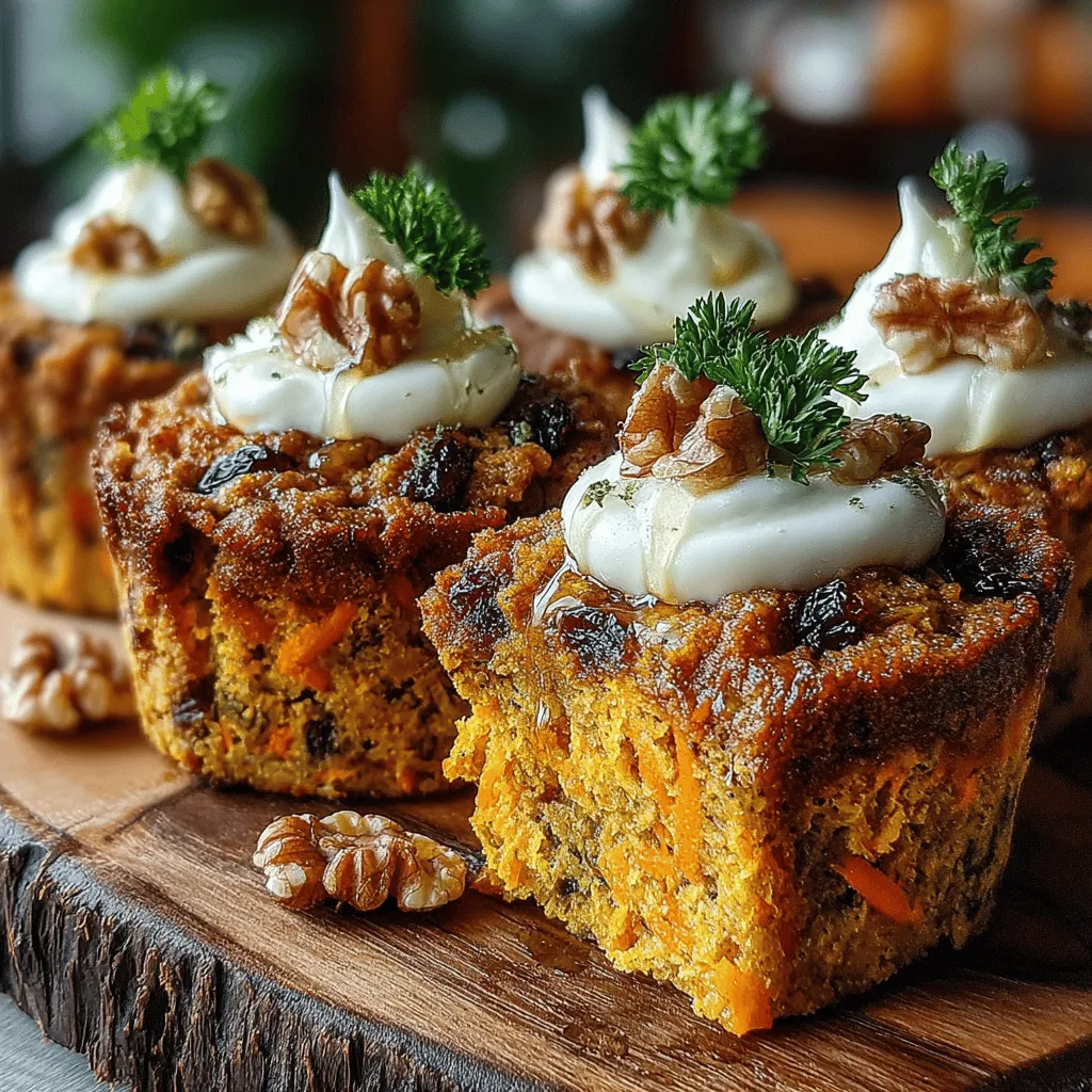 Carrot cake has long been celebrated for its warm, comforting flavors and moist texture, making it a favorite among dessert enthusiasts. Its rich combination of spices, sweetness, and the subtle earthiness of carrots often evokes feelings of nostalgia, reminding many of family gatherings and special occasions. However, as health-conscious eating becomes increasingly popular, many are seeking ways to enjoy these beloved flavors without compromising their dietary goals. Enter Carrot Cake Bliss Bites—a delightful, bite-sized dessert that offers all the comforting qualities of traditional carrot cake but in a healthier, more manageable form.