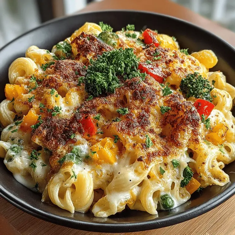 In the fast-paced world we live in, finding time to prepare wholesome meals can often feel like a daunting task. Enter the Creamy Crockpot Mac & Veggies, a delightful dish that combines comfort food with nutrition, making it an excellent choice for family dinners or meal prepping. This recipe not only satisfies cravings for creamy pasta but also incorporates a variety of healthy vegetables, ensuring that you and your loved ones receive essential nutrients without sacrificing flavor.