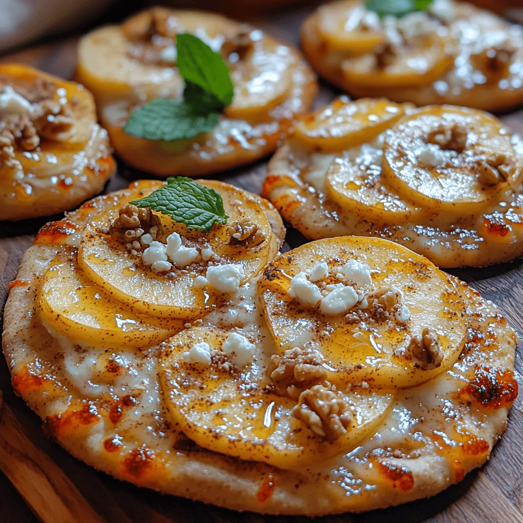 If you're searching for a delightful dessert that combines the comforting flavors of cinnamon and apple with the satisfying crunch of flatbread, look no further than Cinnamon Apple Flatbread Pizzas. This innovative recipe elevates traditional pizza into a sweet treat that’s perfect for any occasion, be it a casual snack, an indulgent dessert, or a unique addition to your next gathering. The harmonious blend of sweet and savory flavors, combined with the delightful texture of melted cheese and crisp apples, makes this dish a memorable experience for the palate.