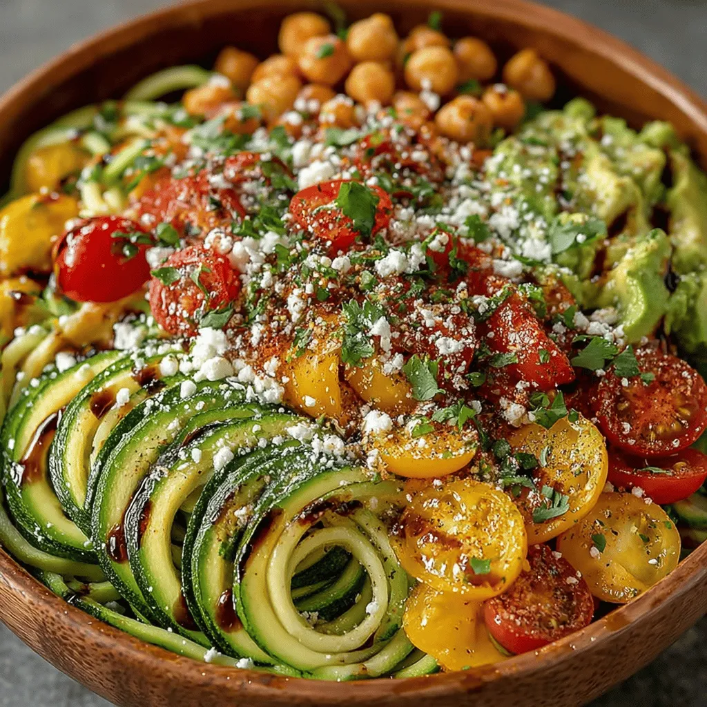 In recent years, power bowls have emerged as a popular meal choice for health-conscious eaters. Combining a variety of nutrient-dense ingredients, power bowls offer a balanced approach to nutrition, allowing for endless customization to suit individual tastes and dietary preferences. The Refreshing Zucchini Power Bowl stands out as a vibrant, delicious option that packs a punch of flavor while prioritizing health. This dish is particularly appealing for those seeking vegetarian and gluten-free meal solutions, making it a versatile choice for anyone looking to elevate their dining experience.