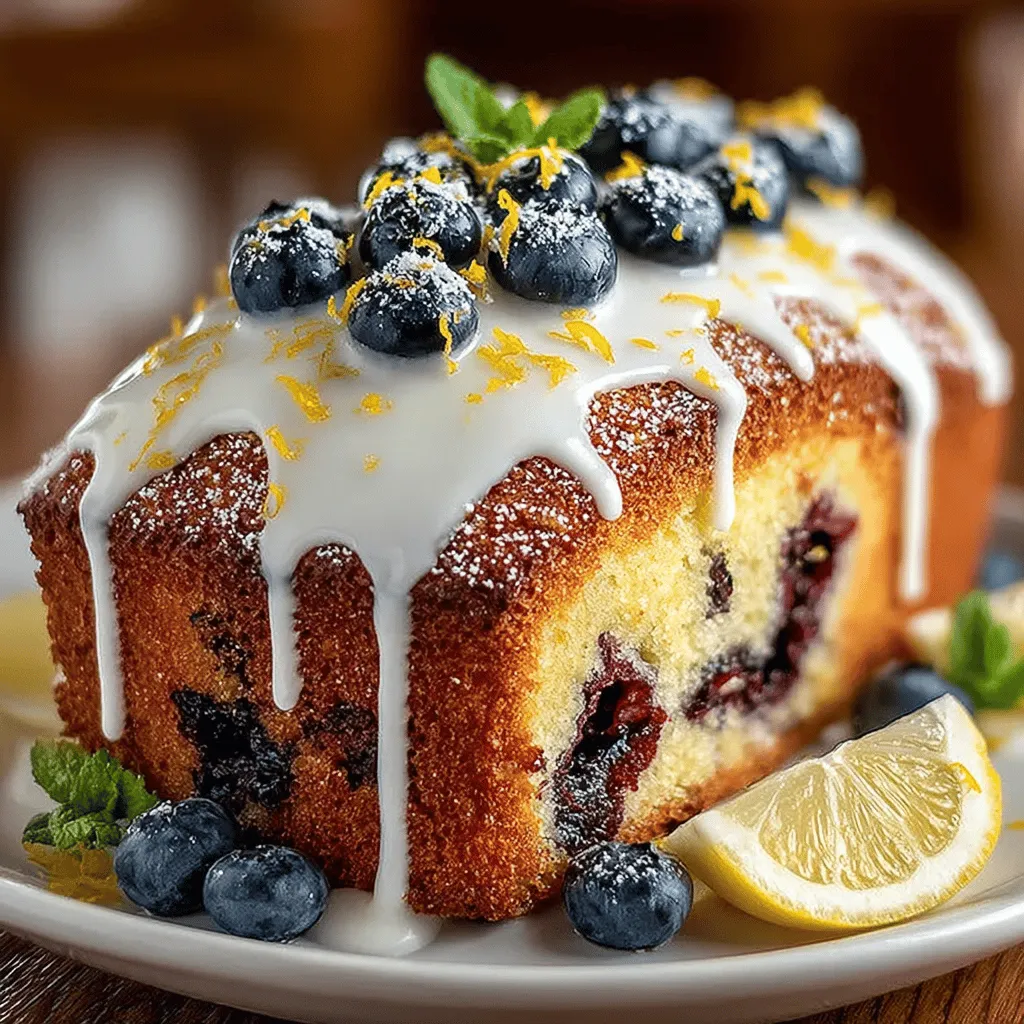 When it comes to delightful desserts that capture the essence of summer, few can rival the Zesty Lemon Blueberry Bliss Pound Cake. This delectable treat is not only visually appealing with its vibrant colors but also offers a harmonious blend of tangy lemon and sweet blueberries that dance on the palate. The moist texture of the pound cake, combined with the bright flavors, makes it an irresistible choice for any occasion, from casual gatherings to elegant celebrations.