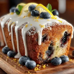 When it comes to delightful desserts that capture the essence of summer, few can rival the Zesty Lemon Blueberry Bliss Pound Cake. This delectable treat is not only visually appealing with its vibrant colors but also offers a harmonious blend of tangy lemon and sweet blueberries that dance on the palate. The moist texture of the pound cake, combined with the bright flavors, makes it an irresistible choice for any occasion, from casual gatherings to elegant celebrations.