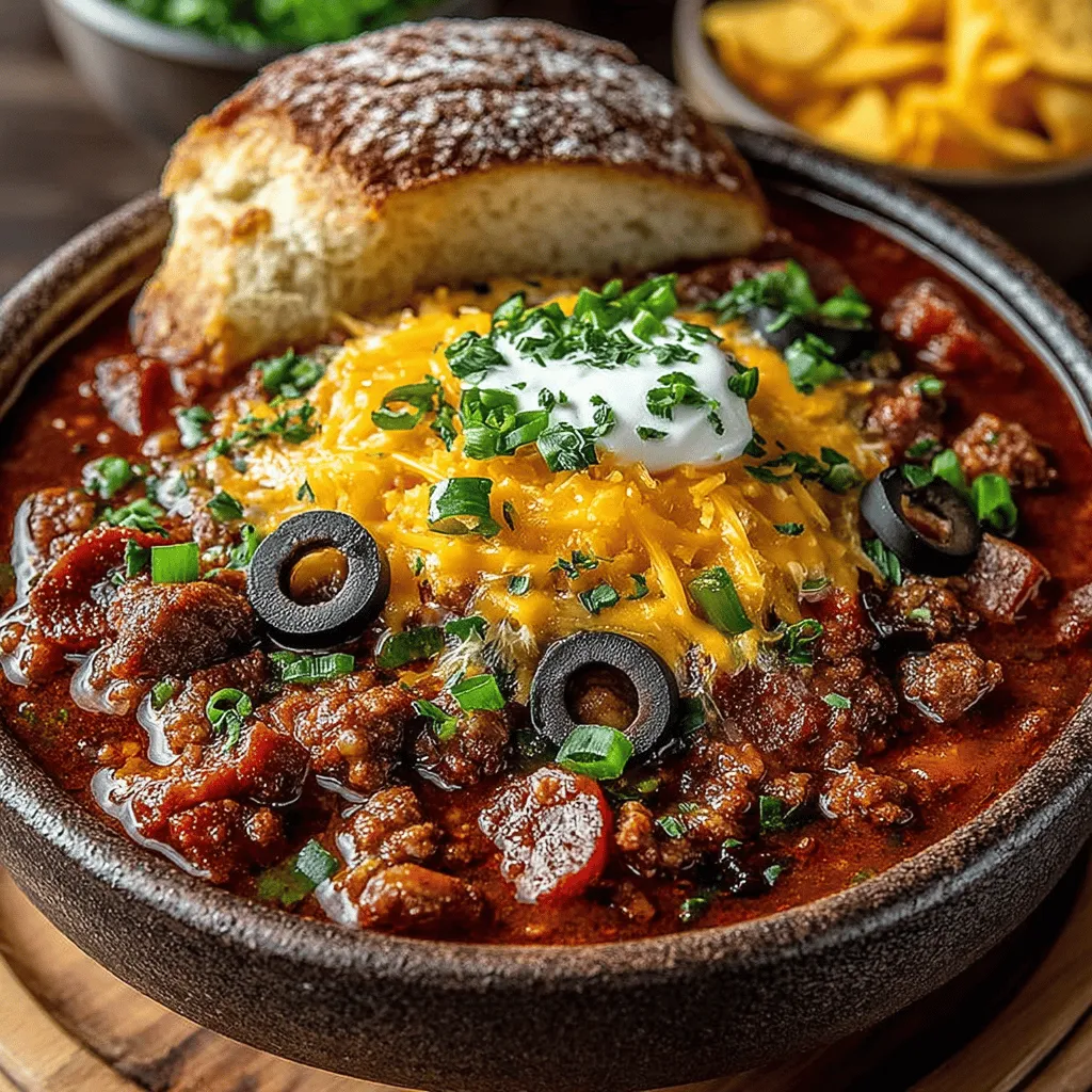 Chili is one of those classic comfort foods that warms both the heart and soul. Its rich, spicy flavors and hearty texture make it a go-to dish for gatherings, game days, or a cozy night in. Traditionally, chili is known for its simple yet satisfying ingredients, typically featuring ground beef, beans, tomatoes, and a medley of spices that create a harmonious blend of flavors. However, as culinary creativity expands, so do the variations of this beloved dish. Enter the Slow Cooker Charcuterie Board Chili—a unique twist that marries the heartiness of chili with the diverse and flavorful elements of a charcuterie board.