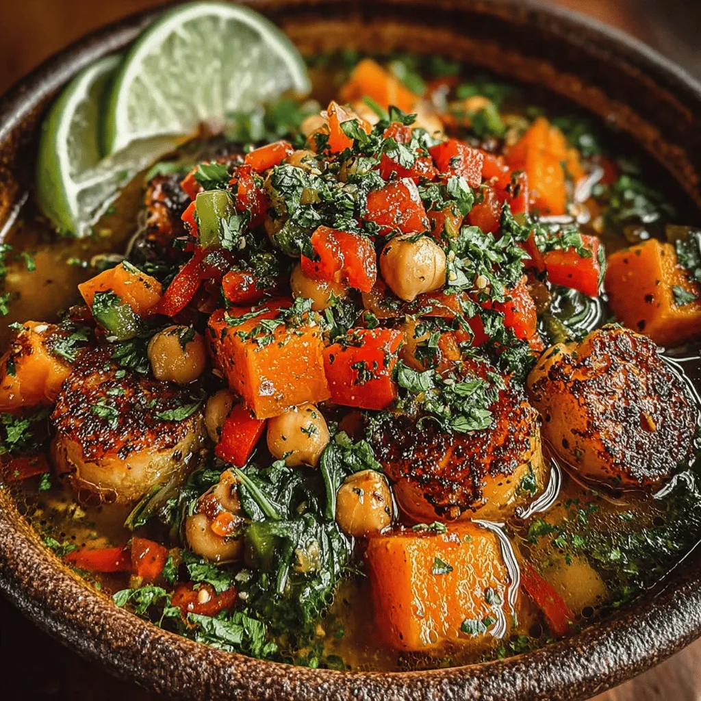 As the leaves begin to turn and the air takes on a crispness that signals the arrival of fall, there’s nothing quite like a hearty stew to warm the soul. The 'Harvest Harmony: Butternut Squash & Chickpea Stew' embodies the essence of the season, celebrating the rich flavors and nourishing qualities of its star ingredients. This delightful recipe marries the sweet, nutty flavor of butternut squash with the creamy texture of chickpeas, creating a dish that is both satisfying and healthy.