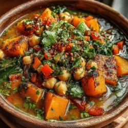 Harvest Harmony: Butternut Squash & Chickpea Stew