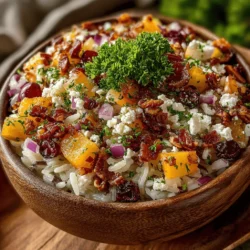 Cranberry Apple Wild Rice Salad