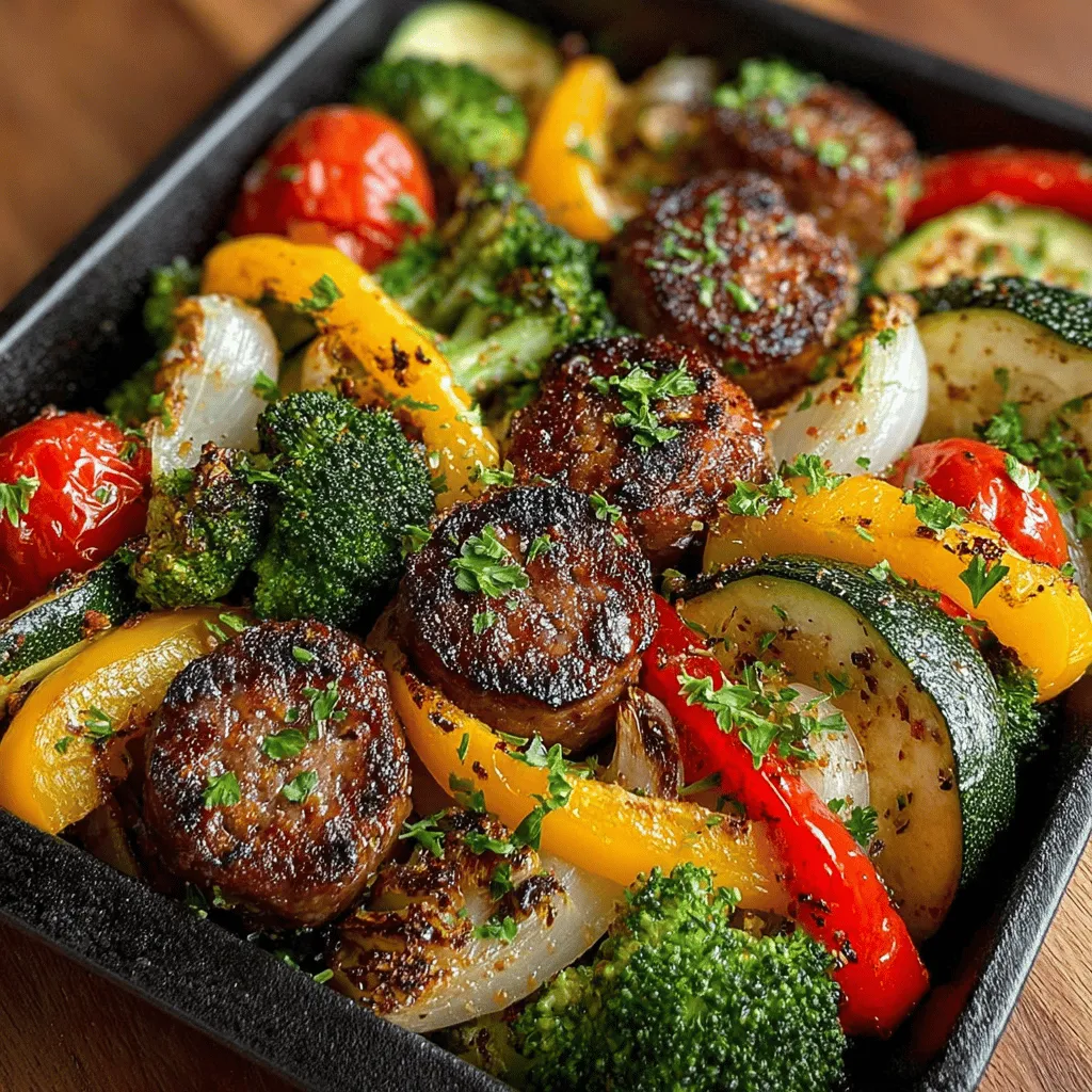 In recent years, sheet pan meals have surged in popularity among home cooks for their simplicity and efficiency. These one-pan wonders allow you to create a delicious, well-balanced meal with minimal cleanup, making them ideal for busy weeknights or casual gatherings. Among the myriad of sheet pan recipes available, the Sizzling Sheet Pan Sausage and Roasted Veggies stands out as a particularly enticing option.
