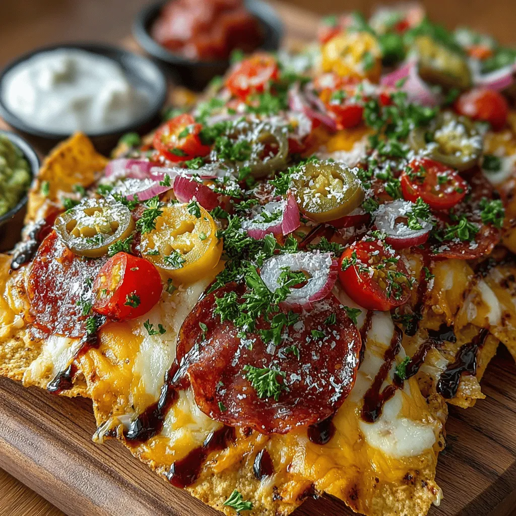 Nachos have long held their place as a beloved appetizer, snack, or even a meal in their own right. Their origin story traces back to the early 20th century in Mexico, where a simple combination of tortilla chips, cheese, and jalapeños quickly became a fan favorite. Over the years, countless variations have emerged, turning this humble dish into a canvas for creativity. Enter the Charcuterie Board Nachos Supreme—a delightful twist that marries the classic nacho experience with the sophisticated elements of a charcuterie board.