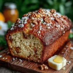 Banana bread has long held a cherished place in kitchens around the world, celebrated not only for its delightful taste but also for its comforting, nostalgic qualities. This beloved baked good, often associated with home and warmth, transforms overripe bananas into something wonderfully delicious. Among the many variations of banana bread, the Banana Bliss Walnut Bread stands out as a delightful twist on the classic recipe. Infused with the rich flavors of walnuts, this version adds an extra layer of texture and nutrition, making it an irresistible option for breakfast, snacks, or even dessert.