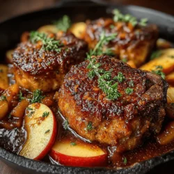 Saucy Apple Pork Chops: A Flavorful Delight