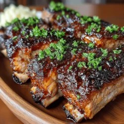 Smoky Sweet Slow Cooker BBQ Ribs