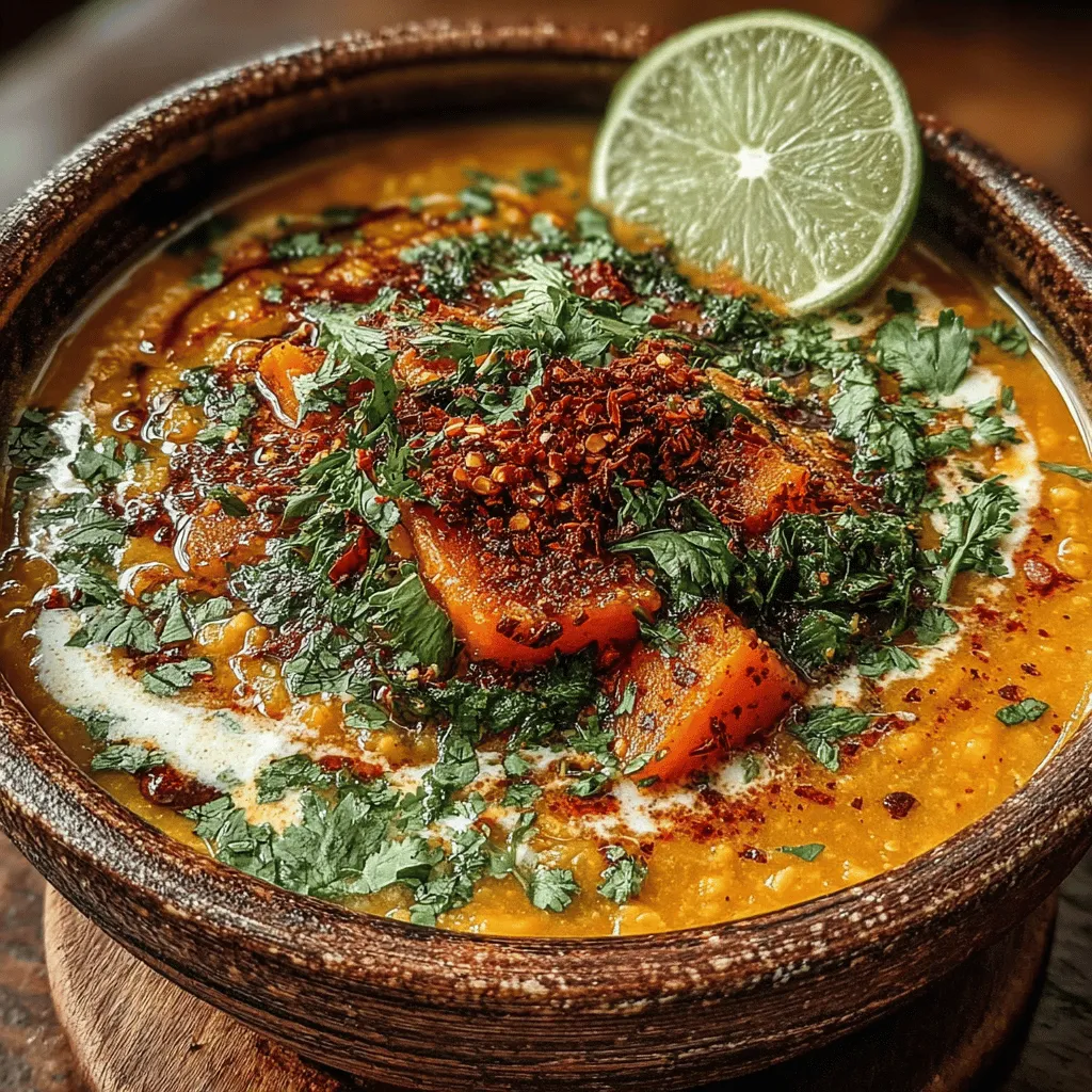 If you're searching for a dish that embodies warmth, comfort, and nutrition, look no further than Fiery Pumpkin & Red Lentil Dahl. This vibrant and hearty meal is not only satisfying but also packed with essential nutrients, making it a perfect choice for anyone looking to enhance their diet with wholesome ingredients. Combining the natural sweetness of pumpkin with the earthy flavor of red lentils, this dahl delivers a delightful explosion of taste that can easily become a staple in your culinary repertoire.