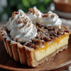 Once you have baked your pecan crust to golden perfection, it's crucial to let it cool completely before adding the pumpkin filling. This resting period prevents the filling from becoming too runny and ensures a clean separation between the crust and the filling, providing a delightful texture contrast.