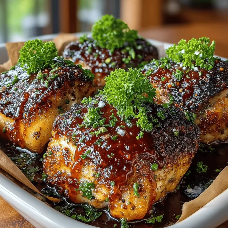 When preparing Smoky Maple Glazed Baked BBQ Chicken Breasts, the initial baking step is crucial for achieving tender, juicy chicken. Covering the baking dish with foil during the first portion of cooking helps to retain moisture, creating a steamy environment that prevents the chicken from drying out. This method is particularly beneficial for boneless, skinless chicken breasts, which can easily become overcooked and tough.