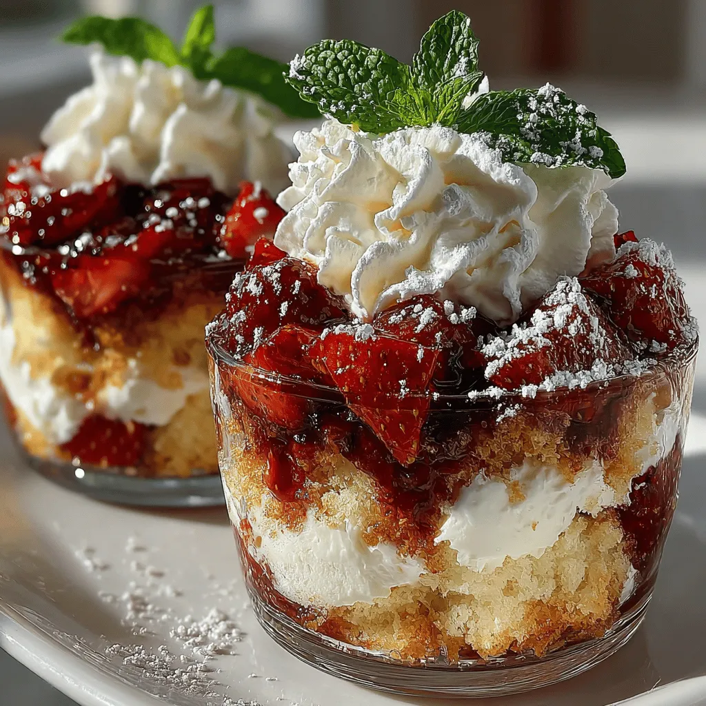 As summer rolls in, there's nothing quite like indulging in the refreshing, sweet flavors of seasonal desserts. The warm sun and longer days beckon us to enjoy light, fruity treats that embody the essence of the season. Among the myriad of summer desserts, strawberry shortcake stands out as a beloved classic, celebrated for its delightful combination of fresh strawberries, fluffy cream, and tender, buttery biscuits. This recipe for Sweet Summer Strawberry Shortcake Cups takes the traditional dessert and transforms it into an easy-to-prepare treat that’s perfect for any summer gathering.