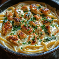 Creamy Dreamy One-Pot Chicken Alfredo Pasta