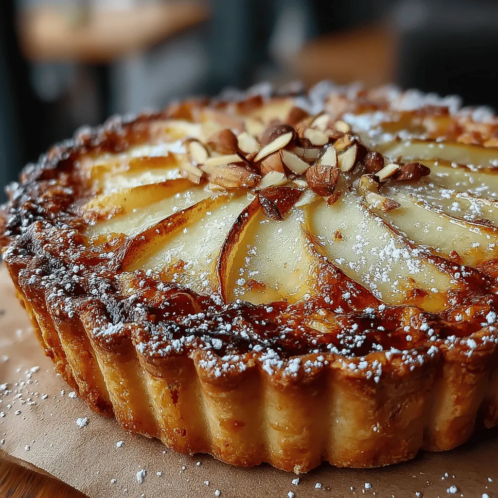 The Pear & Almond Puff Pastry Tart is a delightful dessert that bridges the gap between simplicity and sophistication, making it a perfect choice for a variety of occasions. Whether you're hosting a cozy family gathering, celebrating a special milestone, or looking to impress guests at an elegant dinner party, this tart is sure to steal the show. The harmonious blend of sweet, juicy pears and the rich, nutty flavor of almonds creates a symphony of tastes and textures that is bound to please any palate.