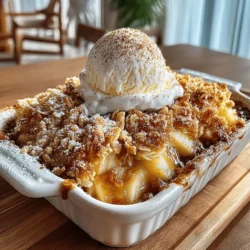 Apple crisp is a dessert that evokes feelings of warmth and nostalgia, making it a beloved choice for gatherings, family dinners, and cozy nights at home. The combination of tender baked apples and a crunchy topping creates a delightful contrast of textures, while the aroma of cinnamon envelops the kitchen, inviting everyone to indulge in a slice. In a world where convenience often reigns supreme, the importance of seasonal ingredients and the joy of homemade desserts cannot be overstated. Crafting a dish from scratch not only allows you to control the quality and freshness of your ingredients but also ensures that each bite is infused with love and care.