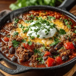 Spicy Family Delight: Quick Beef and Bean Chili