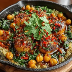 Zesty Chickpea & Spinach Delight: A Flavorful and Nutritious Recipe