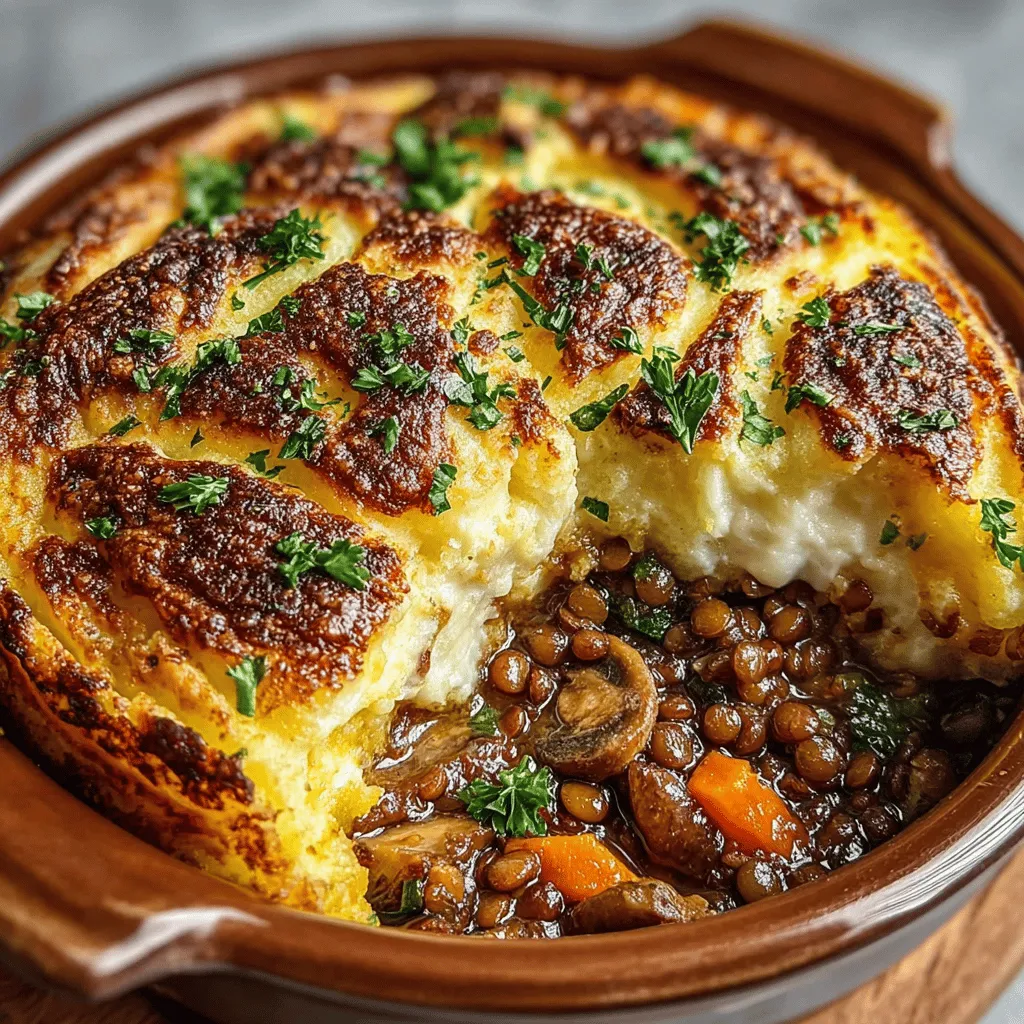 Shepherd's Pie has long been celebrated as a quintessential comfort food, with its origins tracing back to the United Kingdom. Traditionally made with minced meat, often lamb or beef, and topped with a layer of creamy mashed potatoes, this dish has become a staple in many households, offering warmth and sustenance on chilly evenings. However, as dietary preferences evolve and more people turn to plant-based diets, the classic recipe has undergone a delightful transformation. Enter the vegan version of Shepherd's Pie, where hearty lentils and vibrant vegetables take center stage, creating a dish that is not only comforting but also deeply nourishing.