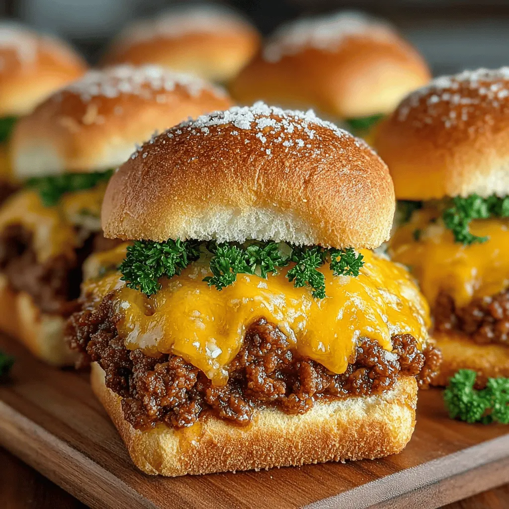 Sloppy Joes are a quintessential American dish that evokes nostalgia and warmth for many. Known for their messy yet satisfying nature, these sandwiches have been a staple in homes and diners across the country for generations. At their core, Sloppy Joes consist of seasoned ground beef enveloped in a savory sauce, all served on a soft bun. However, this article presents a delightful twist on the classic recipe by incorporating rich and gooey cheddar cheese, elevating the dish to new heights of flavor and comfort.