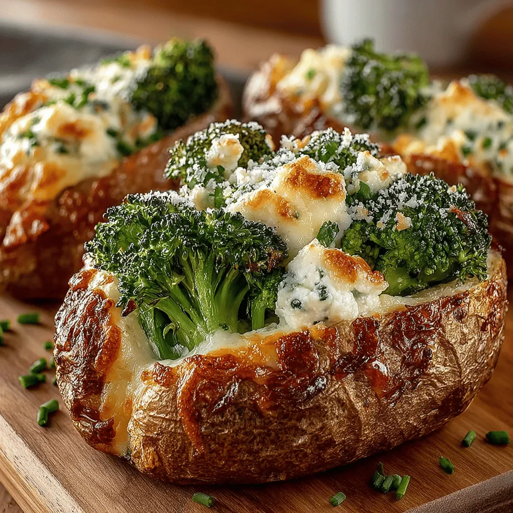 When it comes to comfort food that tantalizes the taste buds while also nourishing the body, Cheesy Broccoli Stuffed Baked Potatoes stand out as a truly delightful option. This dish marries the fluffy texture of perfectly baked russet potatoes with a creamy, cheesy filling that features the bright, fresh flavor of broccoli. It's a comforting meal that can be enjoyed as a hearty lunch, a satisfying dinner, or even a side dish that steals the spotlight.
