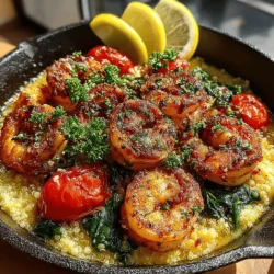 Zesty Lemon Garlic Shrimp & Quinoa Bowls