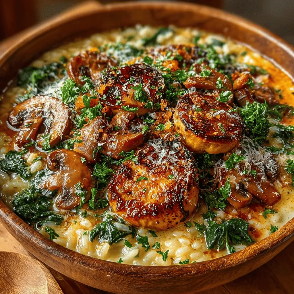 Risotto is one of those dishes that embodies comfort food at its finest. Originating from Italy, this creamy rice dish has gained a global following, thanks to its versatility and rich flavor profile. Risotto can be tailored to suit various tastes, making it a fantastic option for any meal, whether it’s a cozy family dinner or an elegant gathering. Among the many variations of risotto, the Creamy Mushroom and Spinach Risotto stands out as a favorite, thanks to its luscious texture and satisfying taste.