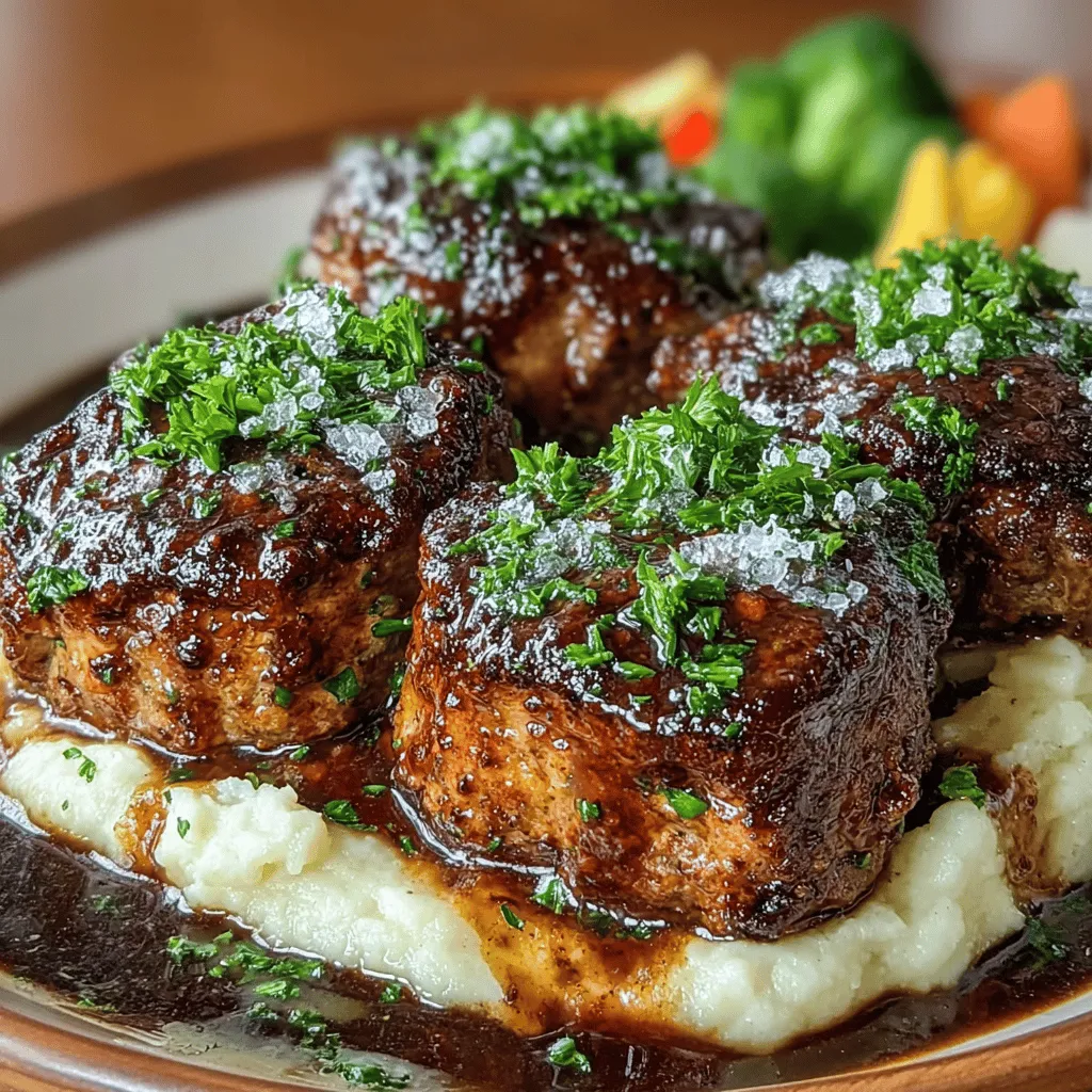 Salisbury steak is more than just a dish; it’s a nostalgic symbol of comfort food that has warmed hearts and filled bellies for generations. This classic meal, often associated with hearty family dinners, is a delightful blend of seasoned ground beef shaped into patties and smothered in a rich, savory gravy. In today's fast-paced world, where convenience often trumps wholesome cooking, the importance of home-cooked meals has never been more pronounced. Preparing a dish like Salisbury steak not only brings families together at the dinner table but also offers a chance to savor the flavors of a home-cooked meal.