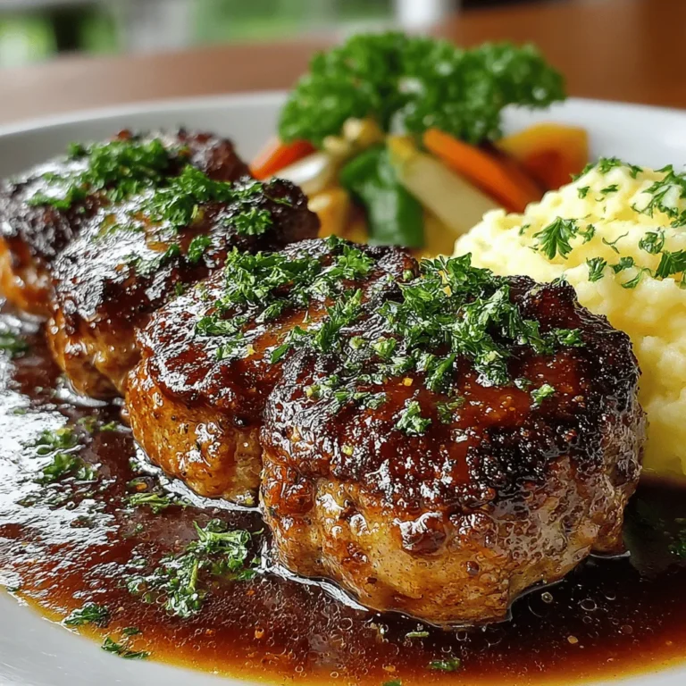 Salisbury steak is more than just a dish; it’s a nostalgic symbol of comfort food that has warmed hearts and filled bellies for generations. This classic meal, often associated with hearty family dinners, is a delightful blend of seasoned ground beef shaped into patties and smothered in a rich, savory gravy. In today's fast-paced world, where convenience often trumps wholesome cooking, the importance of home-cooked meals has never been more pronounced. Preparing a dish like Salisbury steak not only brings families together at the dinner table but also offers a chance to savor the flavors of a home-cooked meal.
