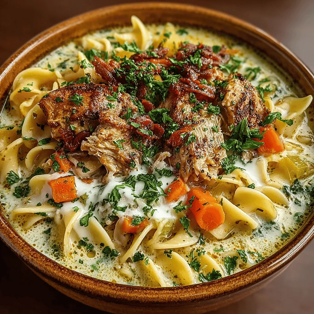 In the realm of comfort food, few dishes can rival the warm embrace of a slow-cooked meal. Picture this: a chilly evening, the aroma of a hearty meal wafting through your home, and the anticipation of a deliciously creamy dish that awaits at the end of a busy day. This article presents a delightful recipe for Creamy Comfort: Slow Cooker Chicken & Noodles, a dish that embodies the essence of home-cooked goodness. It is a perfect blend of tender chicken, hearty vegetables, and a rich, creamy sauce, creating a meal that not only satisfies hunger but also warms the soul. Whether you're looking for a simple weeknight dinner or a dish to impress family and friends, this recipe is here to guide you through every step.