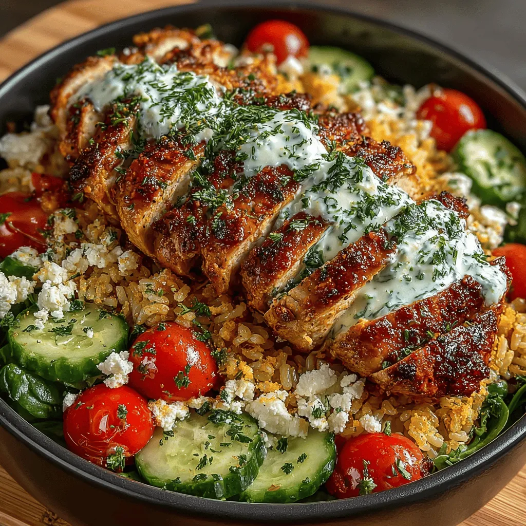 In a world where culinary experiences can transport us to distant lands, Mediterranean cuisine stands out for its vibrant flavors, health benefits, and fresh ingredients. The Mediterranean diet, celebrated for its emphasis on whole foods, healthy fats, and a wealth of vegetables, has gained popularity among health enthusiasts and food lovers alike. This article dives into the delightful preparation of Healthy Greek Chicken Bowls, accompanied by a creamy, zesty Tzatziki sauce. Not only does this dish tantalize your taste buds, but it also provides a nutritious meal option that's perfect for any occasion.