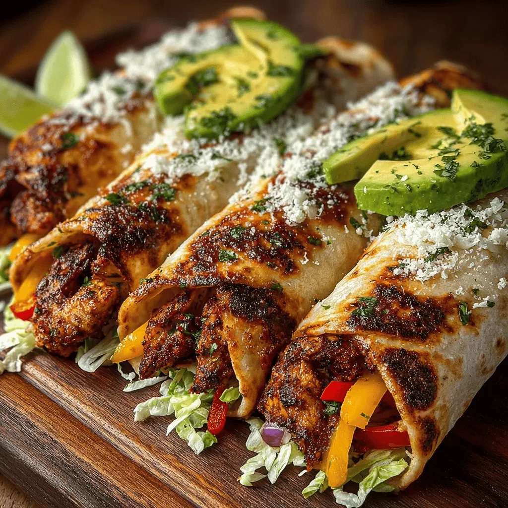 Fajitas have become a staple in modern cuisine, beloved by many for their vibrant flavors and satisfying combinations. Originating from Tex-Mex cuisine, they offer a delightful mix of grilled meats, sautéed vegetables, and bold spices wrapped in a warm tortilla. Fajita wraps take this classic dish to a new level of convenience, making them an ideal option for quick meals or casual gatherings. In this article, we’ll explore the recipe for Savory Chicken Fajita Wraps with Creamy Avocado, which perfectly balances health and flavor, making it a fantastic choice for both busy weeknights and meal prepping.