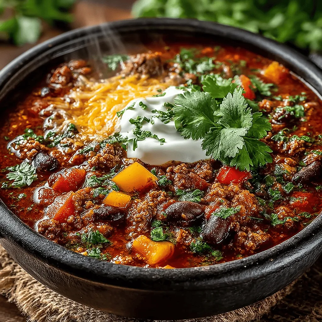 In the world of comfort food, few dishes can rival the warmth and satisfaction provided by a hearty bowl of chili. This Hearty Turkey and Vegetable Chili exemplifies the essence of comfort cooking, combining robust flavors and nourishing ingredients that make it a favorite among families and food enthusiasts alike. As the temperatures drop and the days grow shorter, there’s nothing quite like curling up with a steaming bowl of chili that not only warms the body but also delights the palate.