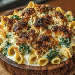 When it comes to comfort food, few dishes can compete with a creamy chicken and broccoli pasta bake. This delightful recipe combines tender chicken, vibrant broccoli, and perfectly cooked pasta enveloped in a rich, cheesy sauce. It's a dish that not only satisfies the taste buds but also warms the heart, making it an ideal choice for family meals or gatherings with friends. Easy to prepare and packed with flavor, this creamy delight is sure to become a favorite in your household.