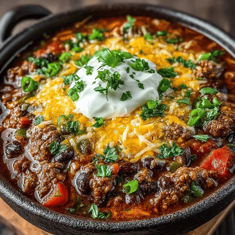 Chili is one of those quintessential comfort foods that warms not just the body but also the soul. Among the myriad of chili recipes, the Spicy Express Beef & Bean Chili stands out for its robust flavors and quick preparation time. This dish captures the essence of home-cooked meals, offering a delightful balance of spice, heartiness, and satisfaction that makes it perfect for a range of occasions. Whether you’re hosting a casual gathering with friends, preparing a cozy family dinner, or simply craving a hearty meal after a long day, this chili is sure to please.