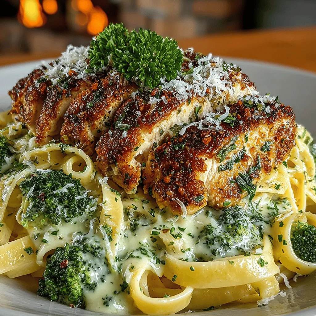 To create the perfect Creamy Chicken Alfredo Delight with Broccoli, the first step is cooking the fettuccine pasta to achieve that delightful al dente texture. Here are some essential tips on boiling pasta: